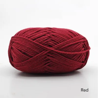 Smooth Cotton Thick Acrylic Yarn