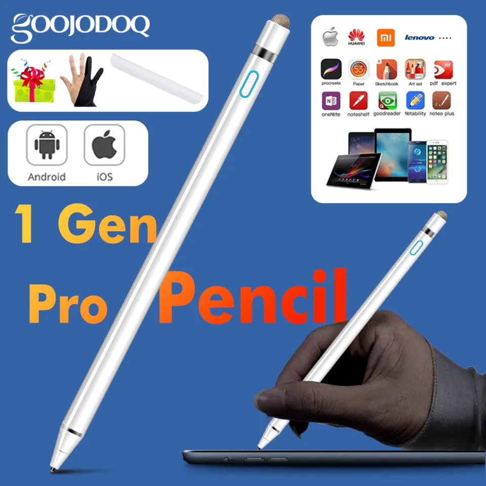 GOOJODOQ Active Stylus Pen for Pencil Stylus for Android Pen Pencil for  Huawei Samsung Xiaomi