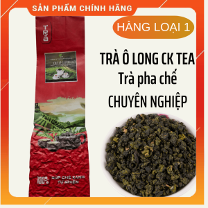 Trà ô long kim tuyên đặc biệt CK Tea. Trà ô long pha trà sữa trà hoa quả. 200gr