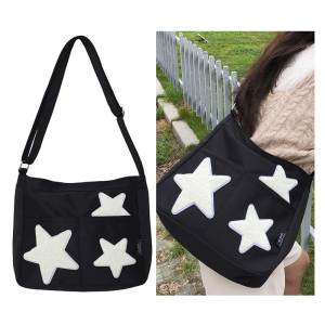 Women Multi Pocket Handbag Versatile Cute Messenger Bag Adjustable Strap Y2K Crossbody Bag Shopping Satchel Bag