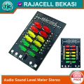 Digital VU meter Stereo 12 Led Audio Level Meter Sound Analizer. 