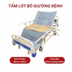 Lót bô vệ sinh Simili tấm lót chống thấm cho người già tấm lót cho giường có lỗ vệ sinh tấm lót bô vệ sinh cho giường bệnh giường y tế NIKITA