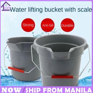 Rubbermaid 2963-GRAY 10Qt Round Brute Bucket