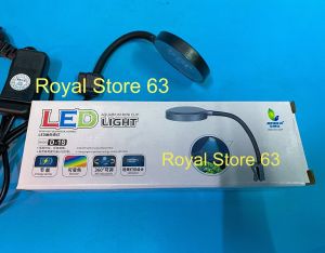 Jeneca D1s đèn led kẹp mini cho bể cá cảnh thủy sinh (3 chế độ màu)