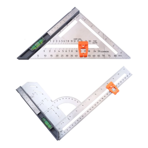 Chế biến gỗ vuông Cai Trị 90 độ angleruler thước đo bằng thép carbon cho thợ mộc đa chức năng công cụ gia công gỗ