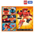 Takara Tomy หุ่นยนต์  jobraver JB02 Fire Braver Morita CD-I Type Pump Fire Engine. 