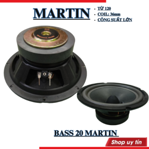 Loa bass 20 matin từ đại 120 gân mút màng vải coil 4 lớp - giá 1 chiếc
