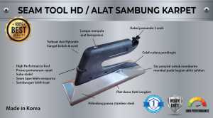 [NEW] SEAM TOOL HD / HEAT BOND IRON HD / ALAT SAMBUNG KARPET