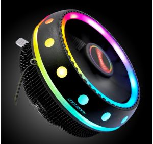 COOLMOON UFO ฮีทซิงค์ระบายความร้อน CPU Heat Sink CPU LED CoolMoon UFO ใส่ใด้ทั้ง AMD และ Intel