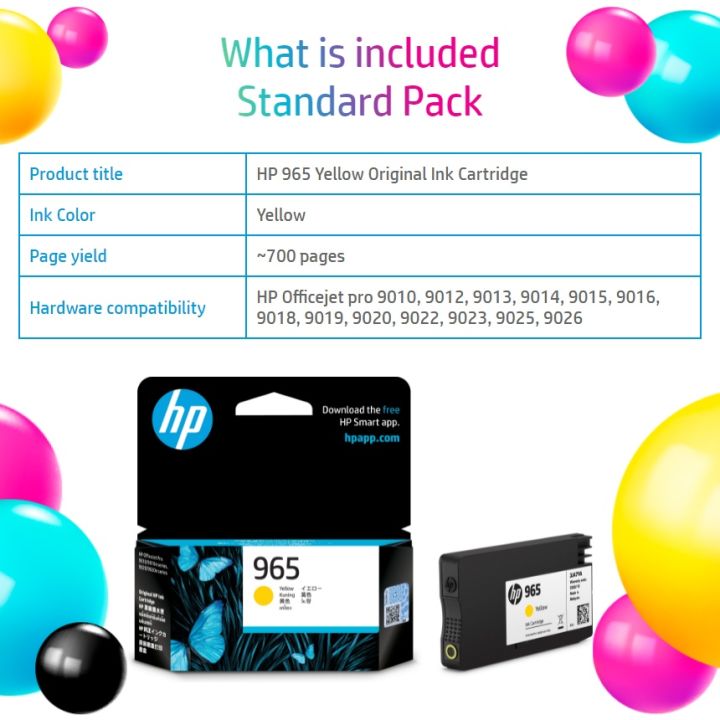 HP%20965%20Original%20Ink%20Cartridge%20-%20Black/Cyan/Magenta/Yellow%20-%20Image%203