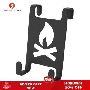 Flat Burner Extension Holder Stainless Steel Gas Canister Hanging Hook Lightweight Gas Tank Hooks for Outdoor Camping