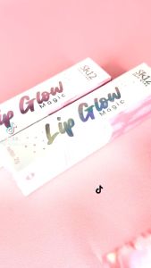 Lip Glow Magic SR12 Lipgloss Pelembab Bibir Pink Alami