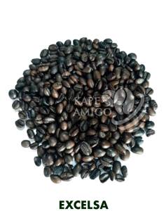 [Kape Amigo] Kapeng Excelsa  [in Thick Plastic] Dark Liberica Coffee Beans & Grounds