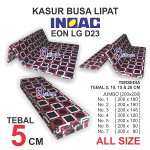 [TEBAL 5CM] KASUR LIPAT INOAC EON LG D23 [MURAH] ASLI ORIGINAL ALL SIZE