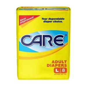 Care Adult Diapers Large 8
