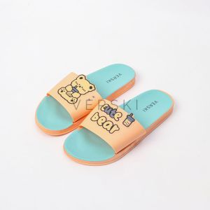 VERSKI Ruby Sandal Wanita Sendal Slop Wanita Slipper Rumah Sandal Slip-On Sendal Rumah Sandal Rumah Anti Slip Sendal Jelly