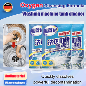【Hot sale】125g *3pcs powerful cleaning descaling washing machine cleaner No Soak Sterilizing Mold Remover Deodorant Drum Cleaner Powder