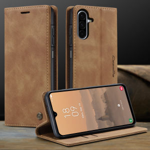 Business Magnetic Flip Leather Case for Samsung Galaxy S25 Ultra S24 Plus S23 S22 A16 A26 A36 A56 A15 A54 A55 A35 Book Cover