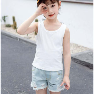 dito-dito white sando for kids boy school uniform for girls elementary tank top for kids boy
