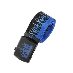 Chiến thuật vành đai họa tiết lửa dây lưng bản rộng nylon chống mòn vành đai thanh thiếu niên nam thắt lưng eo cho áo quần bò chống mòn