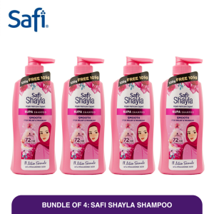 [Bundle of 4] SAFI Shayla Supa Shampoo - 8 Variants [Halal Beauty]