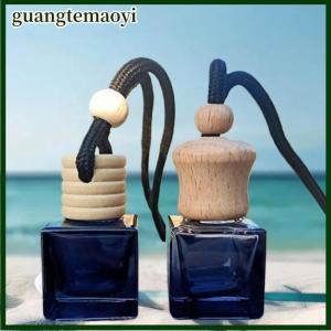 guangtemaoyi 1PC xe hơi nước hoa rỗng chai Mặt dây chuyền hương thơm dầu khuếch tán rearviewmirror xe nội thất xe hơi gắn Nước hoa treo rỗng chai