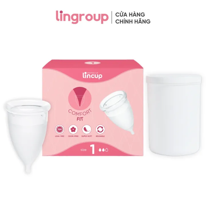 Cốc nguyệt san Lincup chính hãng hàng nhập khẩu từ Mỹ
