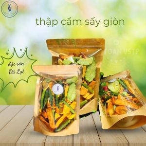 Trái cây rau củ thập cẩm sấy khô đặc sản Đà Lạt. Món ăn vặt vui miệng đẹp da giảm cân healthy - Carrot House.