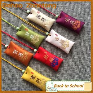 Behoo ถุงเกลือจิตวิญญาณโชคดีเกลือจิตวิญญาณพร้อมซองพระพุทธกระเป๋าเกลือจิตวิญญาณสร้อยคอเครื่องรางเครื่องรางจี้ซอง