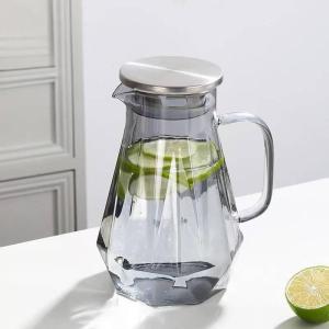 Nordic high-end cold water diamond premium glass cup home set for livingroom