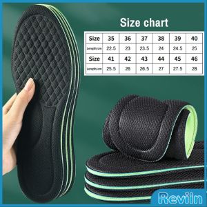 R.E. พื้นรองเท้า ดับกลิ่น ดูดซับ นาโน ต้านเชื้อแบคทีเรีย เหงื่อ รองเท้า เบาะ พอดีกับฝ่าเท้า นุ่มสบาย insoles