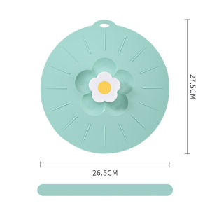 ซิลิโคนไมโครเวฟฝาครอบห่ออาหารชามฝาหม้ออาหารสดฝาปิด Stopper ฝาครอบ S ทำอาหารอุปกรณ์ที่ใช้ในครัว เส้นผ่านศูนย์กลาง: 26.5 ซม./30.5 ซม