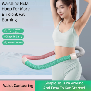 Hula Hoop to Tighten Abdomen and Increase Weight Loss Without Hurting Waist Womens Thin Belly Reduce Abdomen Spring Software Fitness Slim Waist软管弹簧呼啦圈