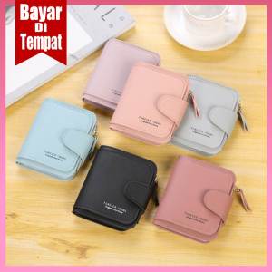[ COD ] Dompet Cewek Resleting Premium Lipat / Dompet Wanita / Dompet Wanita Tempat HP Dan Uang / Dompet Kecil Mini Simple / Dompet Wanita Kecil / Dompet Murah / Dompet Compact Lipat / Dompet Mini Cewek / Dompet Lipat Wanita Koin / Dompet Lipat Import
