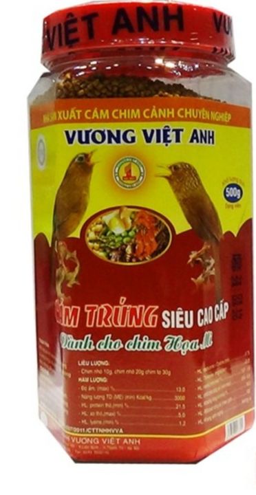 Combo 2 hũ cám vương việt anh: Mi, khướu, mào, chòe, tổng hợp(hũ 500g ...
