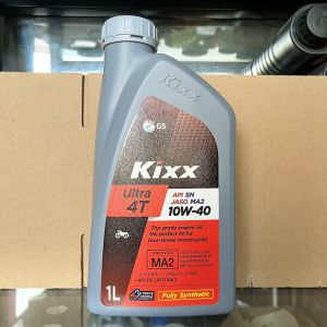 Nhớt KIXX Xe Số 10w40 1L Tổng Hợp Hoàn Toàn 10W40 Chính Hãng Nhập Khẩu Hàn Quốc