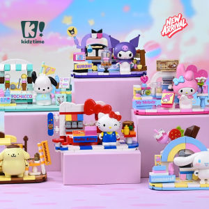 Sanrio Blind Box mini restaurant series Food Street pompompurin hello kitty Kuromi pochacco Me melody Cinnamoroll
