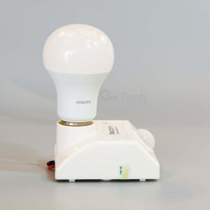 Đui đèn tự động bật tắt cảm ứng DECOM DC 069C  điều chỉnh 3 chức năng công suất tải 60W