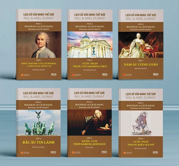Sách - Lịch Sử Văn Minh Thế Giới Phần 10 : Rousseau Và Cách Mạng - Will ...