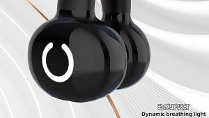 YX09 Bluetooth earphone single-ear stereo ear-clip bone conduction concept model Bluetooth 5.0