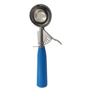 RBJ4 Stainless Steel Ice Cream Ball Scoop Plastic Handle Press Design Ice Cream Digger Professional Rust-proof Fruit Scoop Watermelon