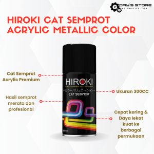 Cat Semprot Hiroki Blue Purple 143 Warna Ungu Metallic Pilok Motor Pylox Motor