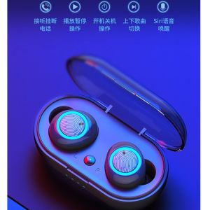 [Giá hủy diệt] Tai nghe Bluetooth TWS D10 5.0 Pin 150 giờ chống nước chống xước cảm ứng vân tay THỜI TRANG + NHỎ GỌN