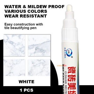 LKB Tile Pen (White / Grey / Black / Gold) Colour Repair Change Color Waterprooof Floor Tiles Gap Seam Beauty Seam 瓷砖美缝笔