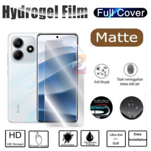 Anti gores jelly Hydrogel matte glare Redmi Note 14 4G 5G