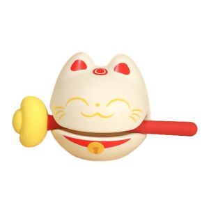 TRTEWWS Wooden Fish Small Wooden Fish Ornaments Percussion Animal Shape Wooden Carving Ornaments Small Carving Percussion Instrument Baby/Kids/Children/Toddler