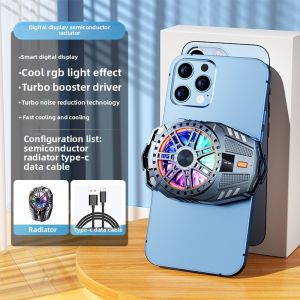 Fast Phone Cooler for Gaming: RGB Lighting & TEC Cooling Tech