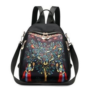 KIB46 Ransel Wanita Import Bahan Premium Parasut Ada Talpan