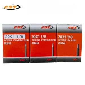 2Pcs CST 20X1 1/8 20 451 406 20X1.35 1.0 Ống Presta FV SV AV 48Mm 60Mm Ống Đối Với 451 406 JAVA Minivelo Fnhon Gấp Phụ Tùng Xe Đạp