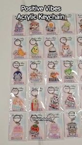 Emotional Support Acrylic Keychain Kids Goodie Bag Gifts Children Day Gift Christmas Gift Teachers Day Gift